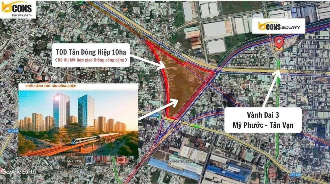 BCONS DT743 7 vị trí dự án